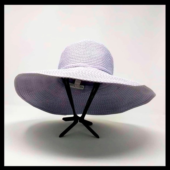 NWOT WHITE HOUSE BLACK MARKET Packable Sun Hat - Picture 2 of 5